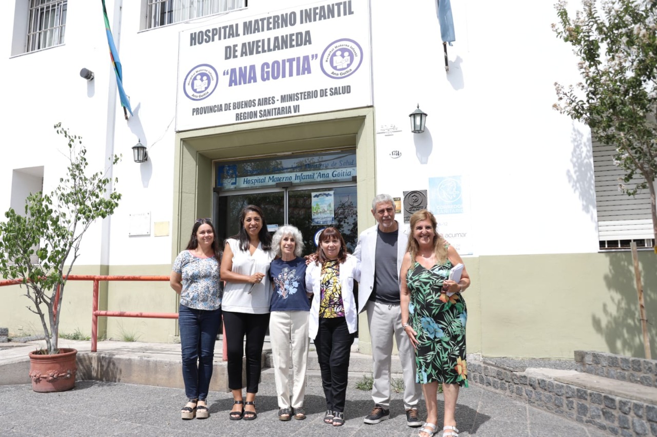 El intendente Ferraresi recorrió el Hospital Materno Infantil Ana Goitia